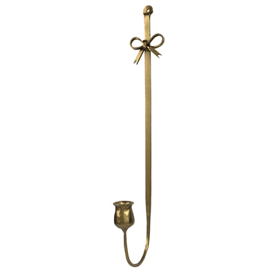 Bow Wall Sconce Brass