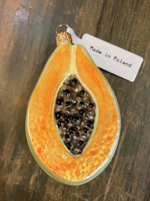 Papaya Fruit Ornament