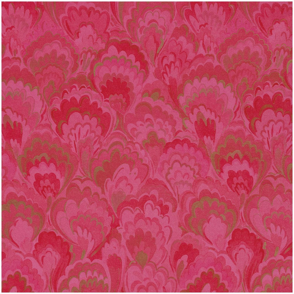 Marbled Ceramica Fuchsia & Gold Roll Wrap