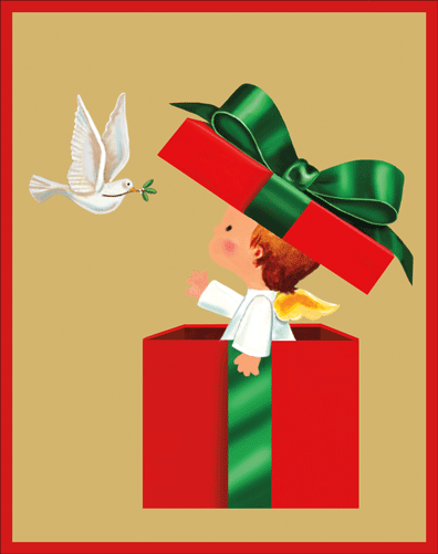 Baby Angel Gift and Dove Box Cards 16