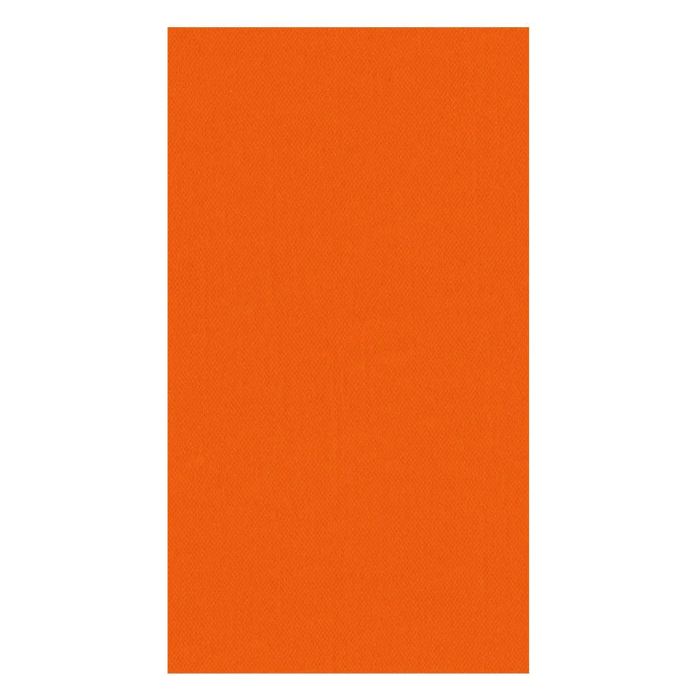 Guest Towel Paper Linen Tangerine