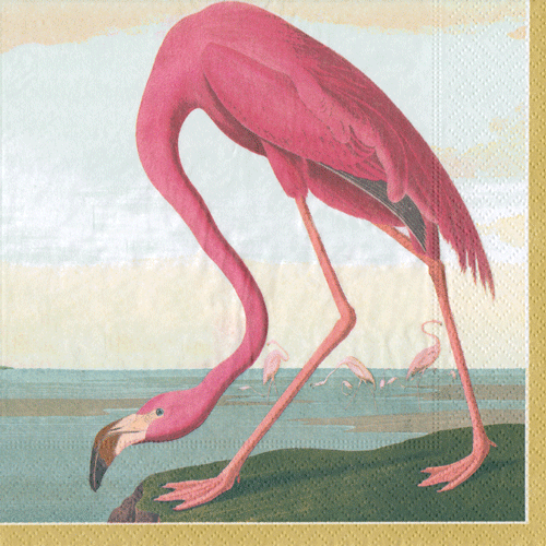 Audubon Birds Cocktail Napkin