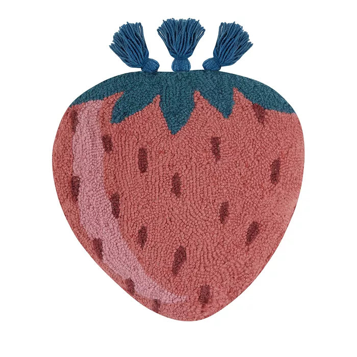 Strawberry Shaped Hook Pillow