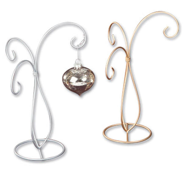 Gold 3 Arm Ornament Tree