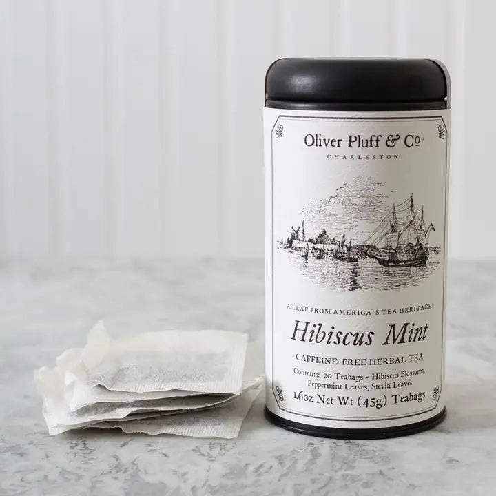Hibiscus Mint - 20 Teabags in Signature Tea Tin