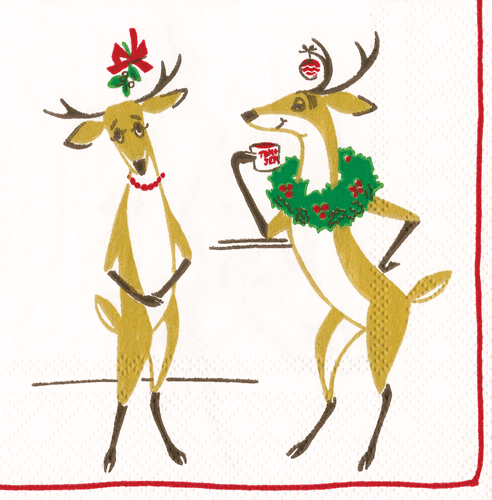 Mistletoe meets Toddy Cocktail Napkin