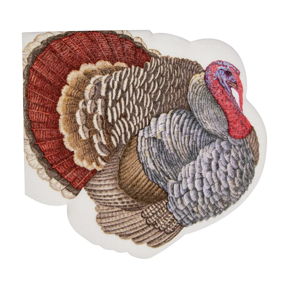 Cocktail Napkin Turkey Die Cut