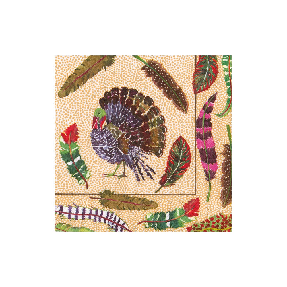 Cocktail Napkin Plumage