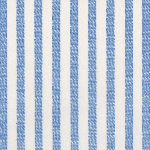 Melograno Stripe Blue-Paper Linen Cocktail Napkin