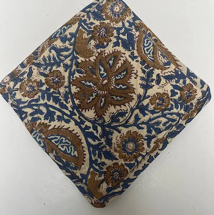 Potholder Pumpkin Flower