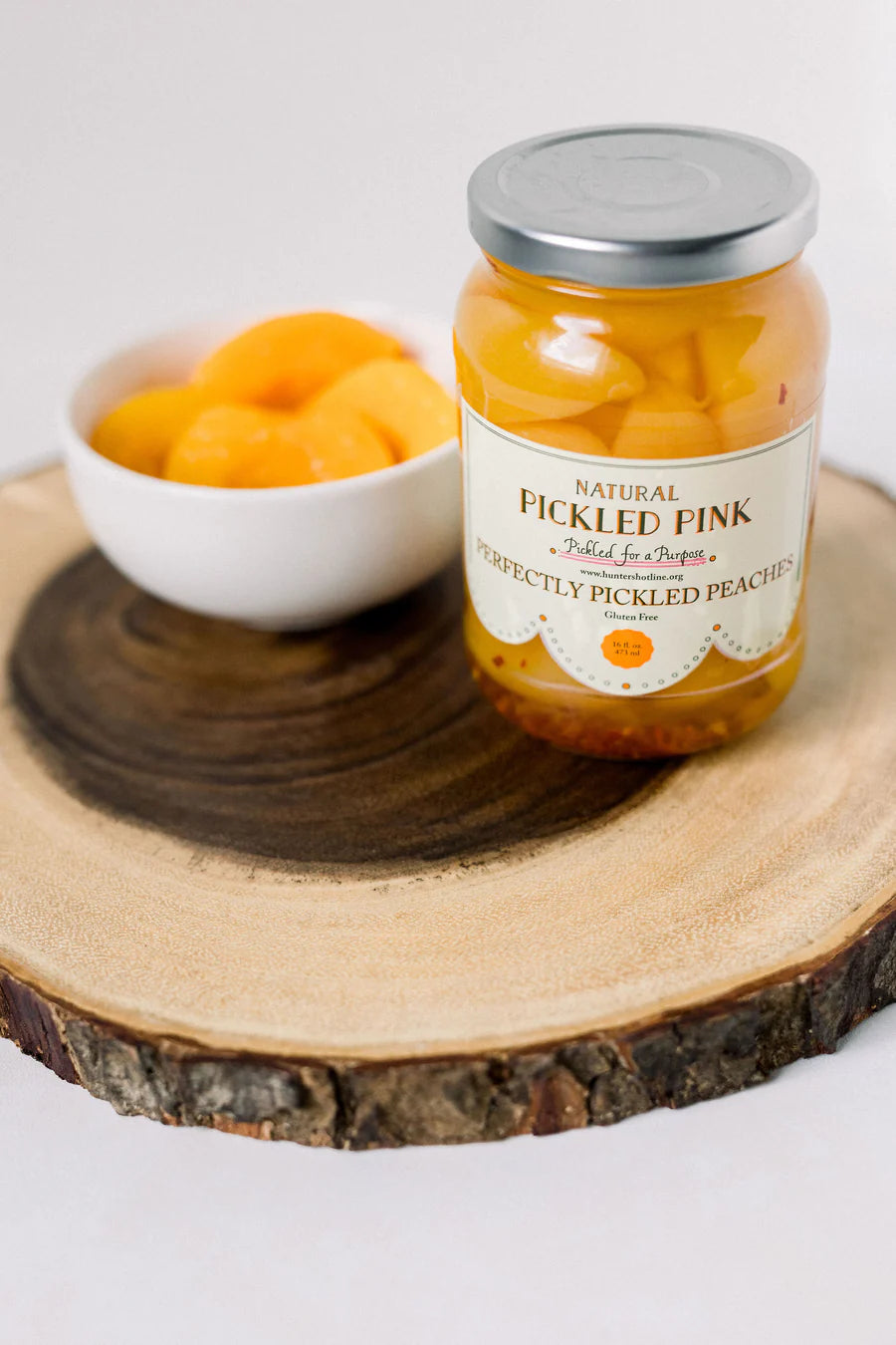 Perfectly Pickled Peaches