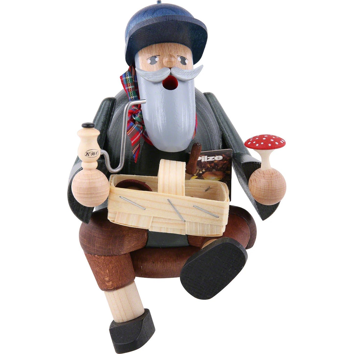Smoker Mushroom Picker Sitting