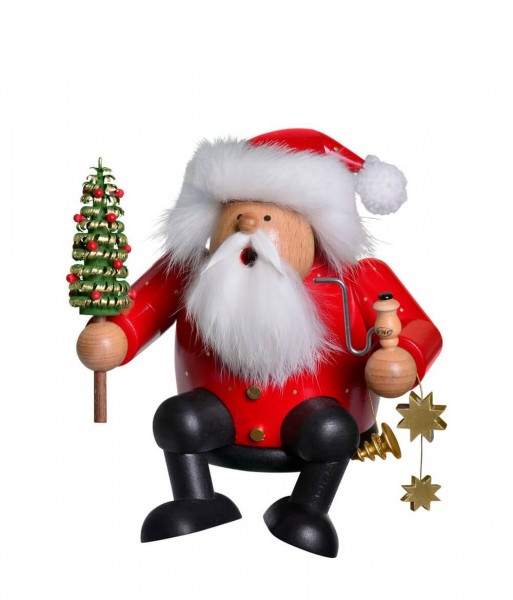 Smoker Santa Claus Sitting
