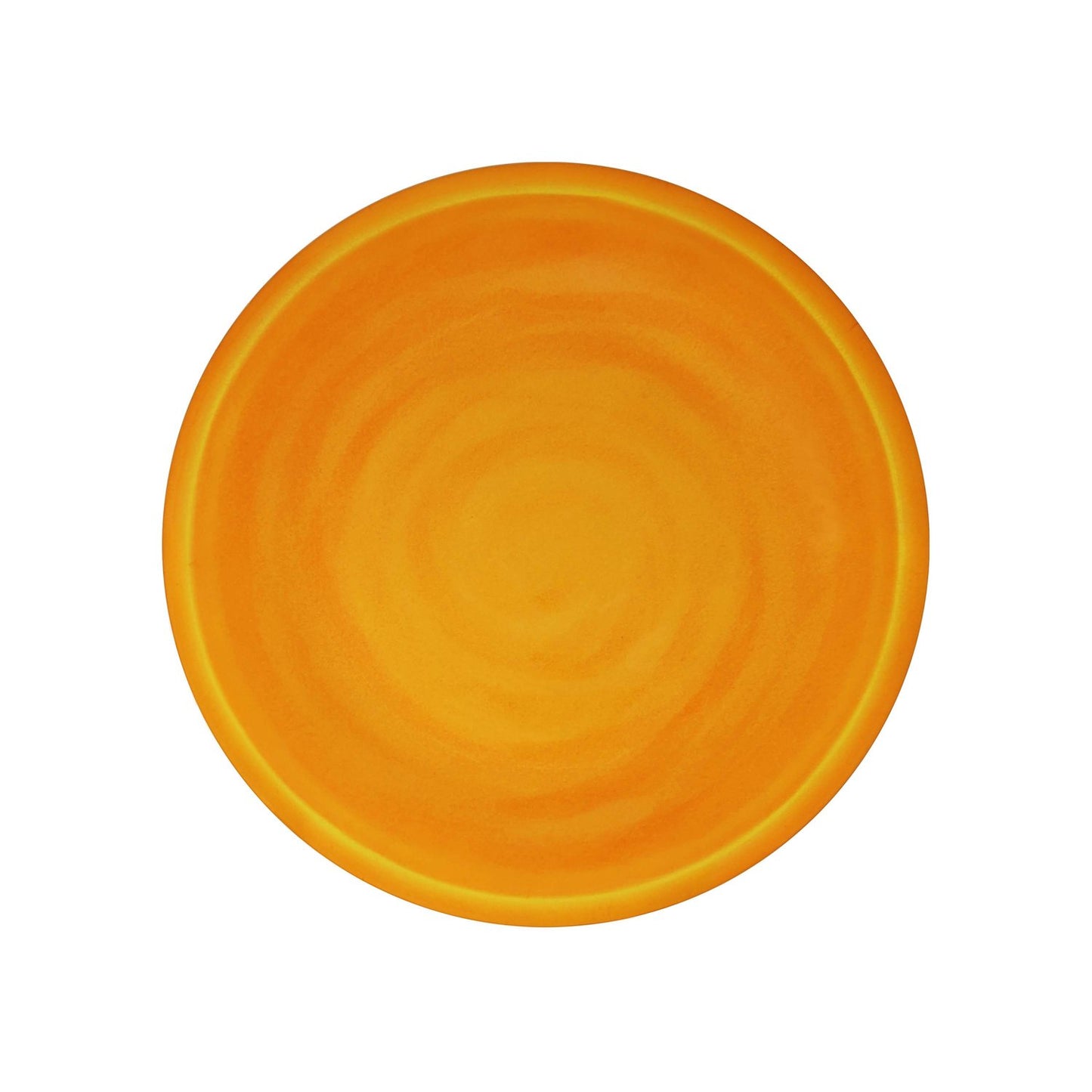 Sicily Solid Orange Salad Plate