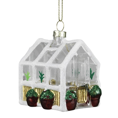 Greenhouse Glass Ornament