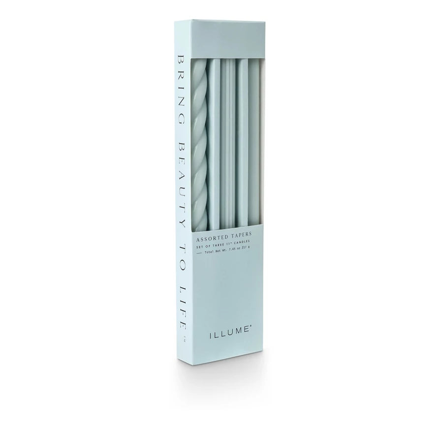 Assorted Tapers 3 pack Fresh Sea Salt