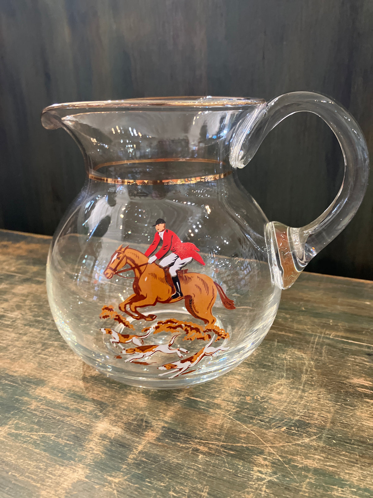 Vintage Hunt Pitcher