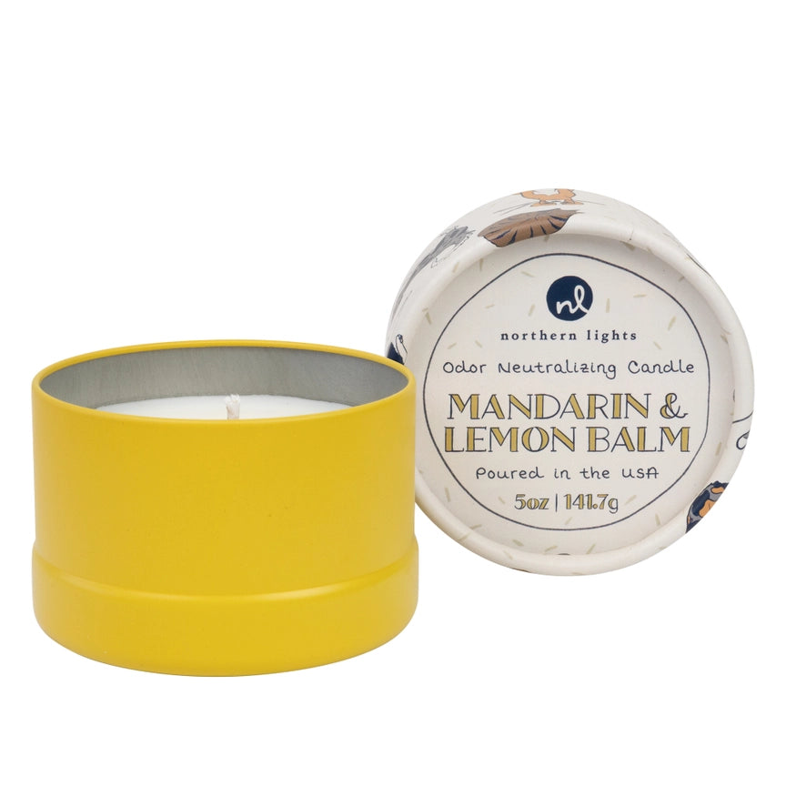 Pet Odor Neutralizing Candle Mandarin & Lemon