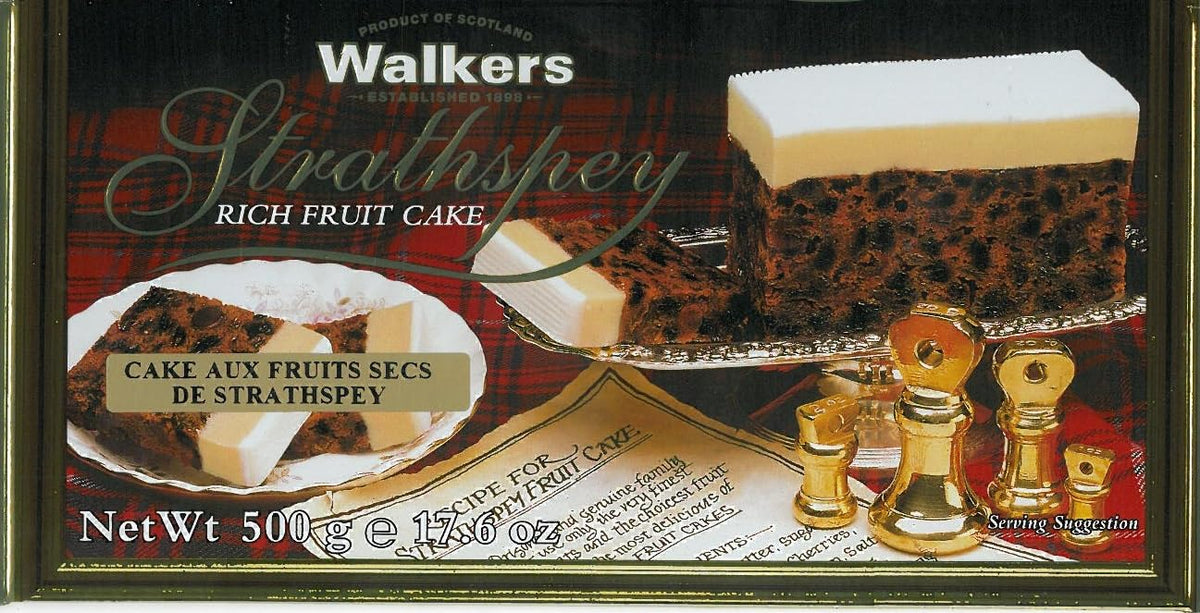 Walker's Shortbread Strathspey Rich Holiday Fruit Cake