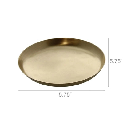 Satin Tray Brushed Brass