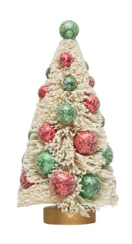 White Sisal Bottle Tree 8"