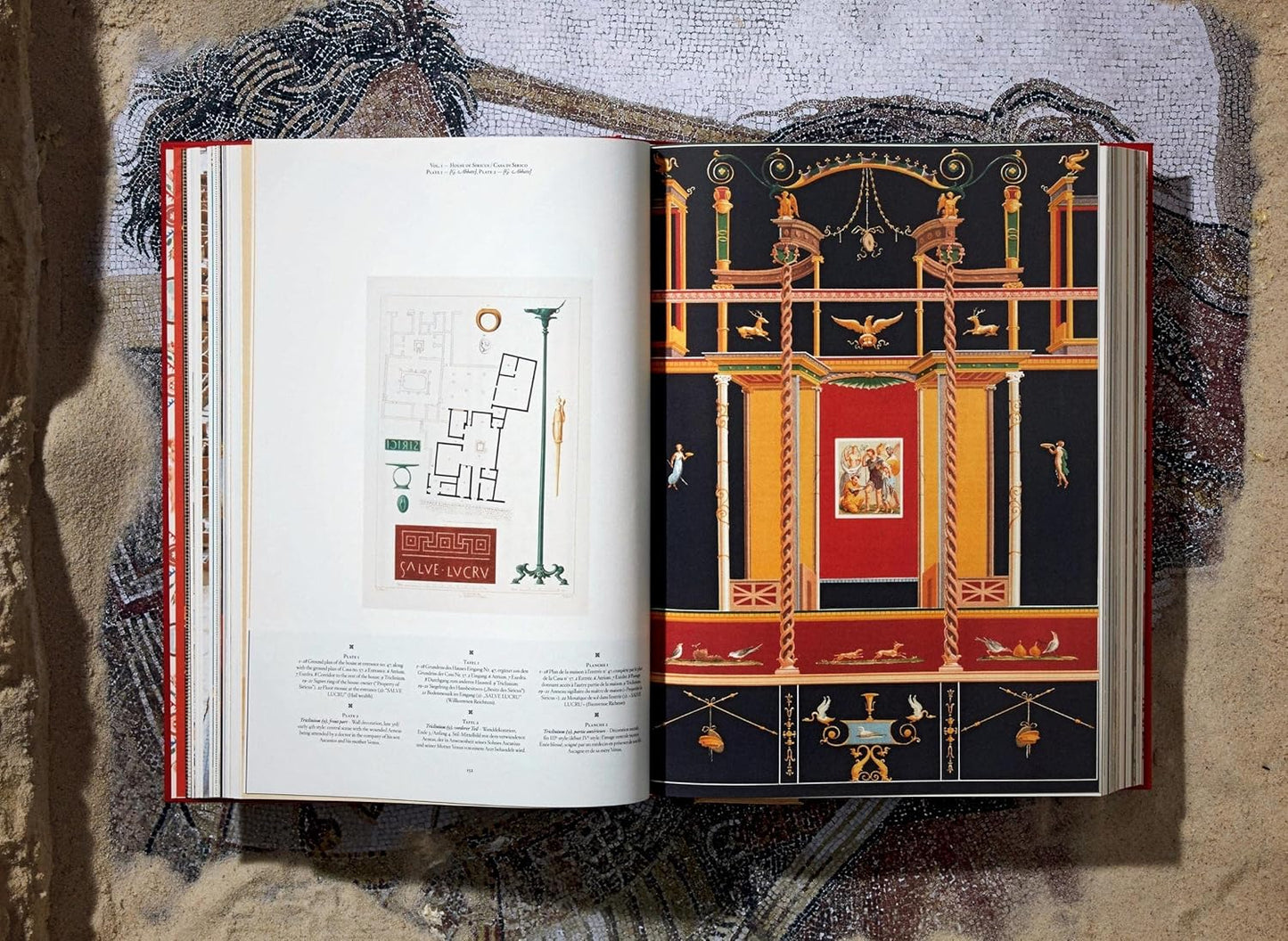 Fausto & Felice Niccolini: Houses and Monuments of Pompeii / Hauser und Monumente von Pompeji / Maisons et Monuments de Pompei