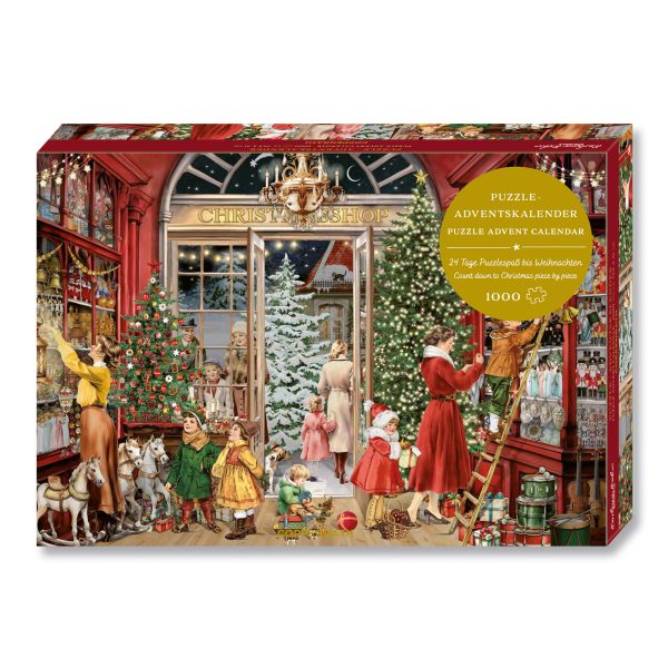 Nostalgic Christmas Shop Advent Calendar Jigsaw NEW 2026