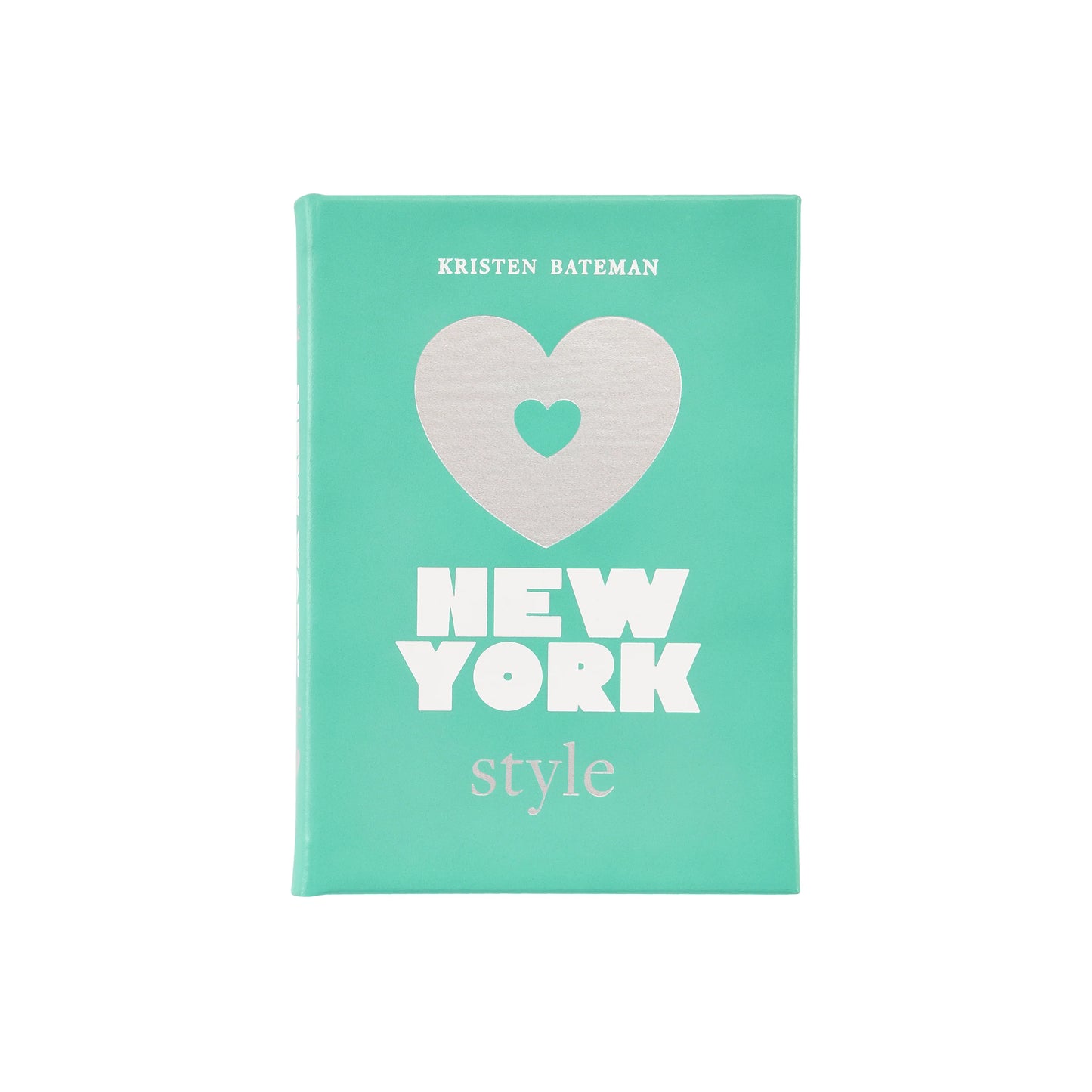 New York Style Robbin's Egg Blue Leather