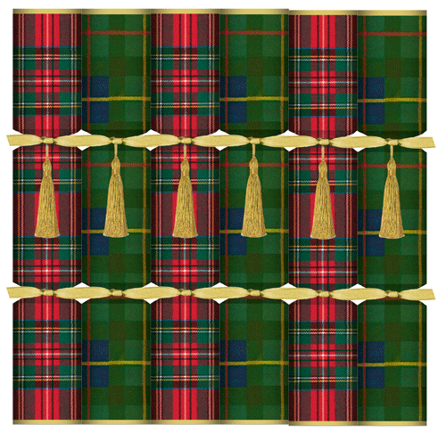 Tartan Christmas Crackers