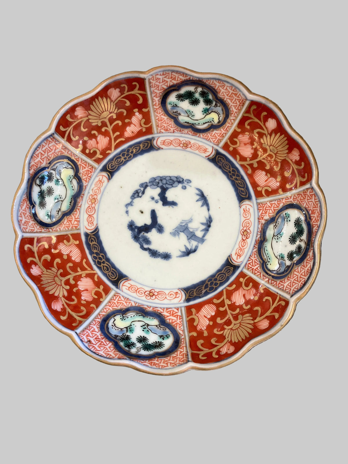 Antique Imari 7” Plate