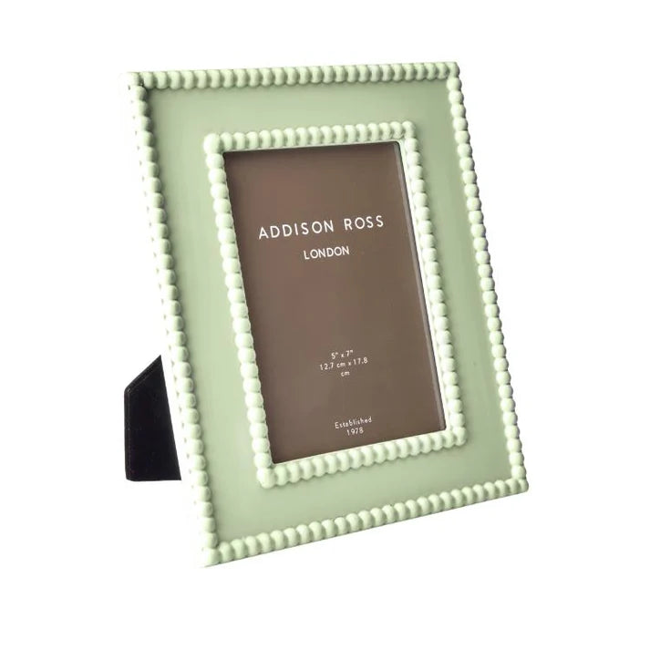 Sage Bobbin Lacquer Photo Frame 5 x 7
