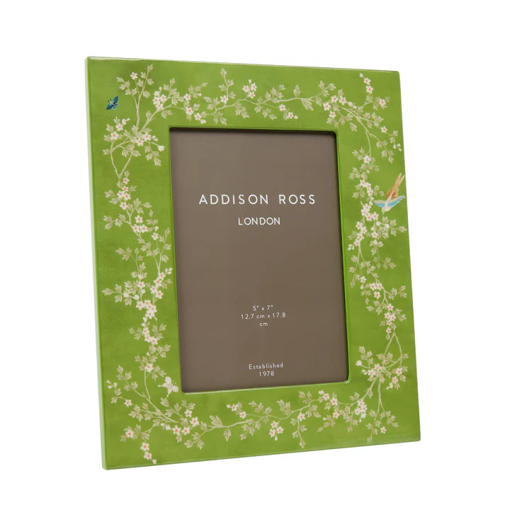 Chinoiseries Green 5 x 7 Frame