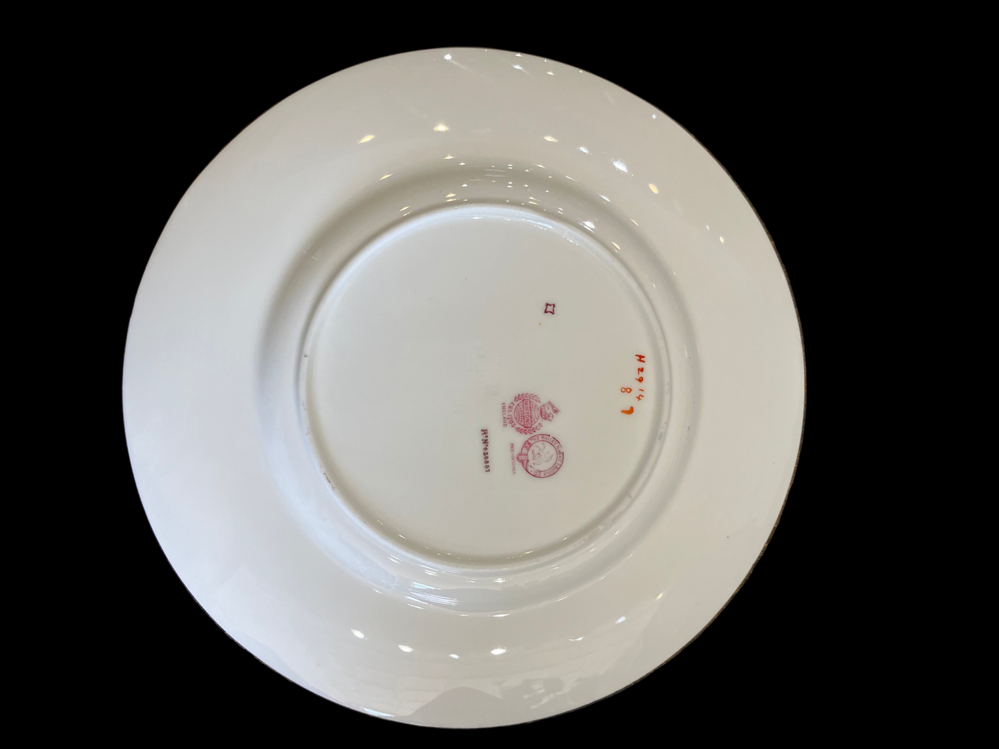 Set of 4 Milton 8" plates from Bailey Banks and Biddle