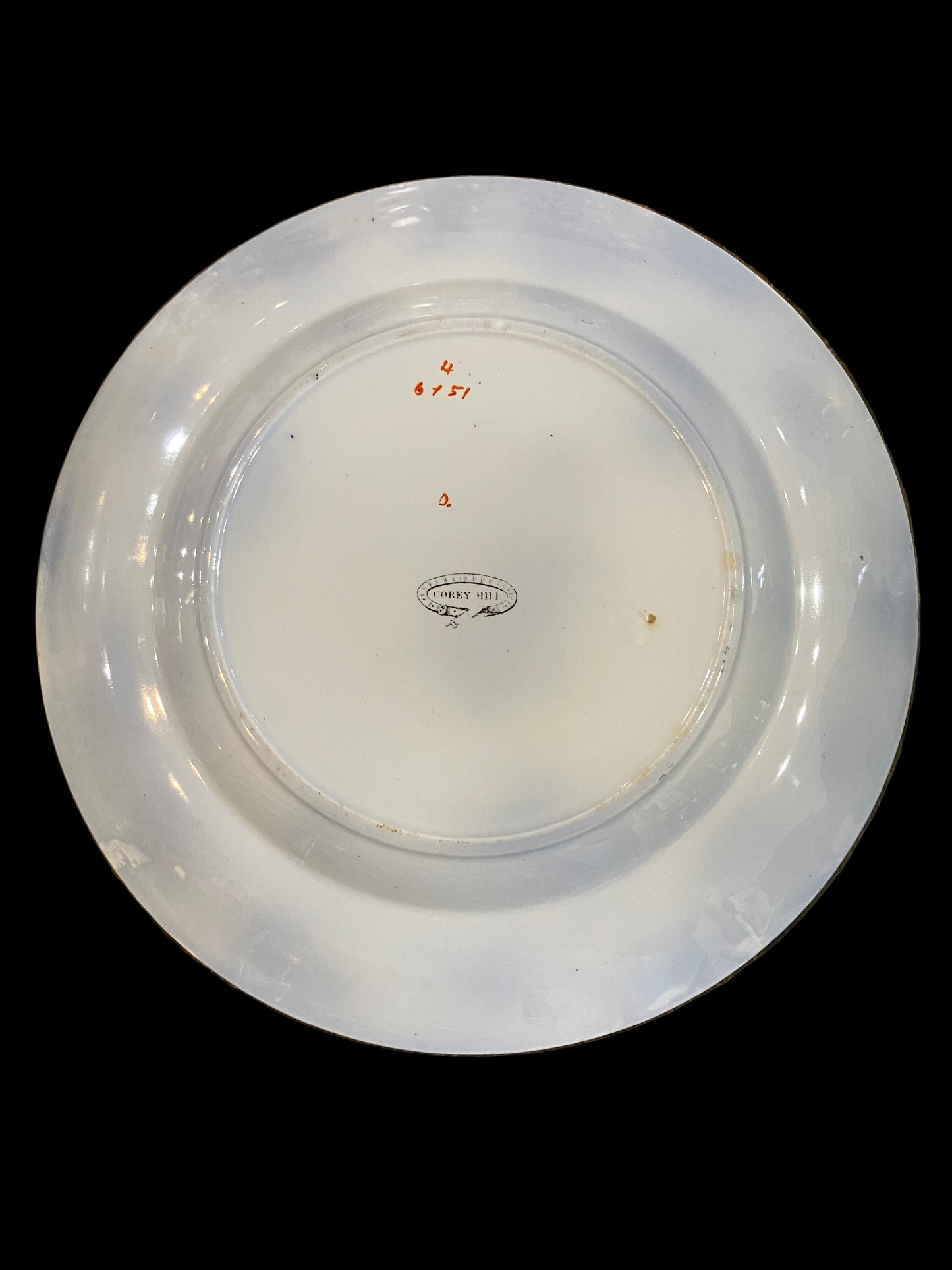 Flow Blue Plate Corey Hill