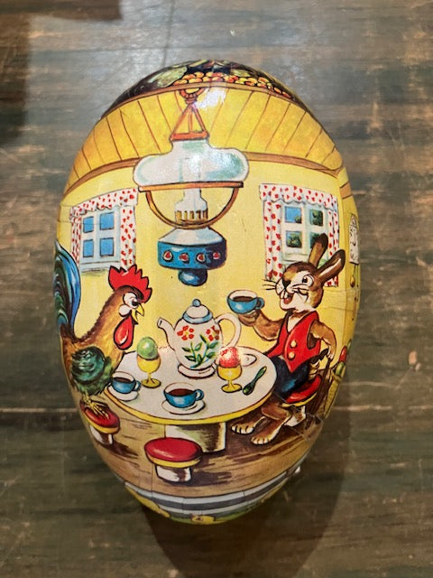 Vintage Paper Egg 5.75"