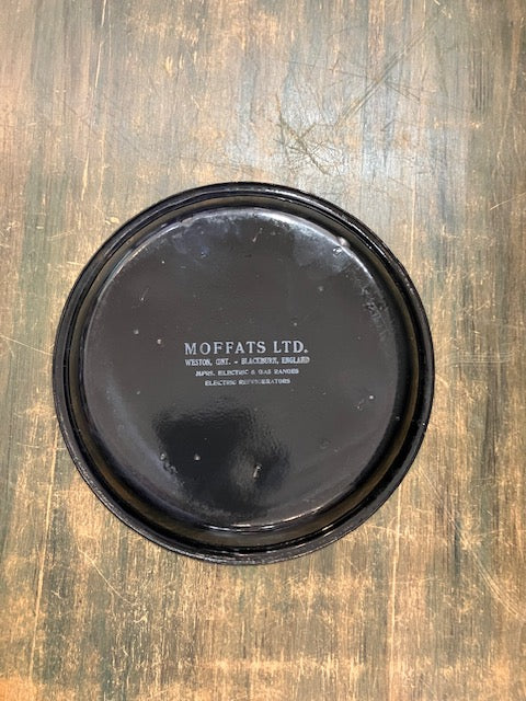 Moffats Tin Enamel Plate - England