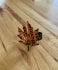 Maple Leaf Orange Napkin Ring