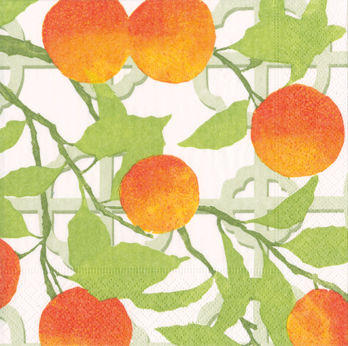 Luncheon Napkin Orange Grove