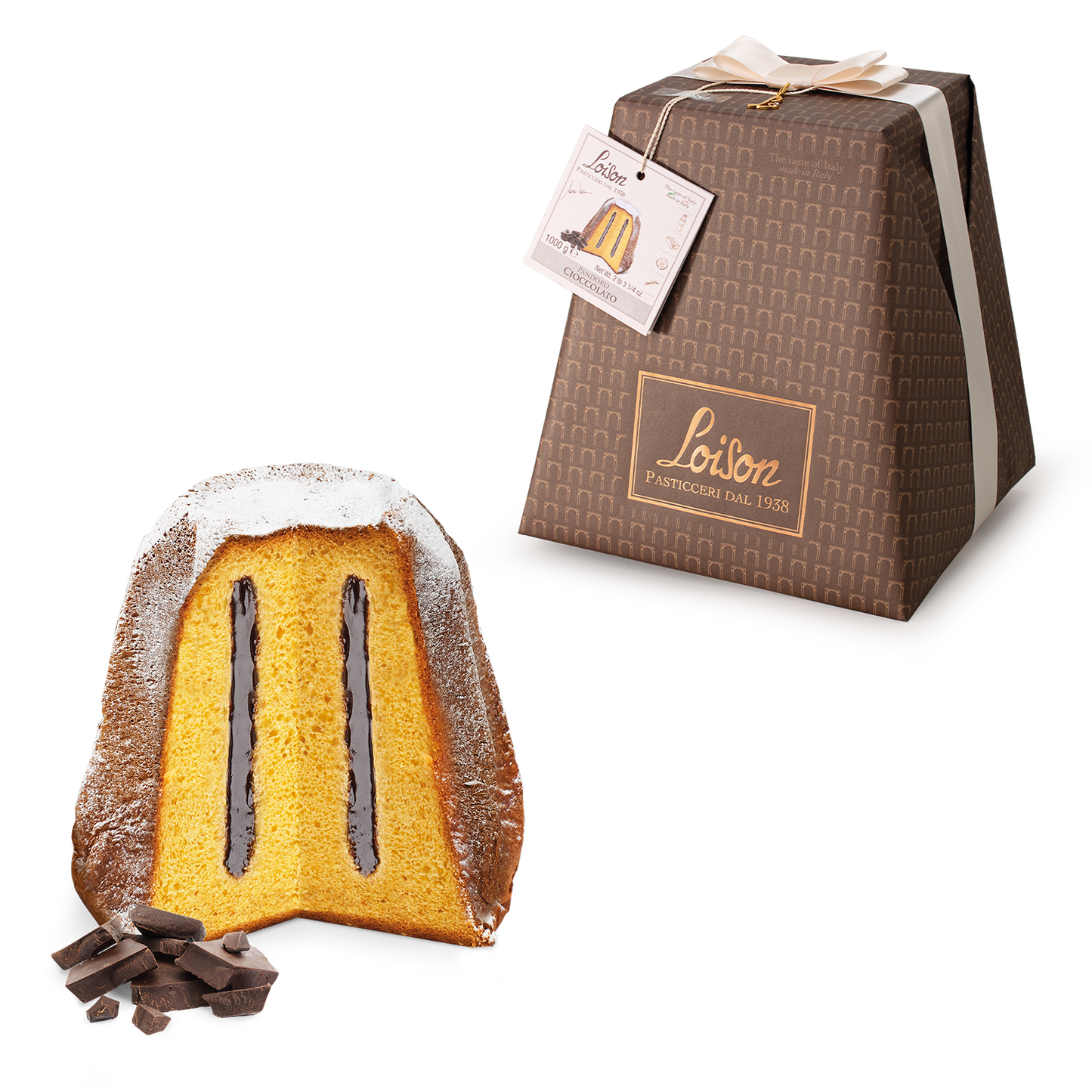 Pandoro Cioccolato 2 lb 3 1/4 oz