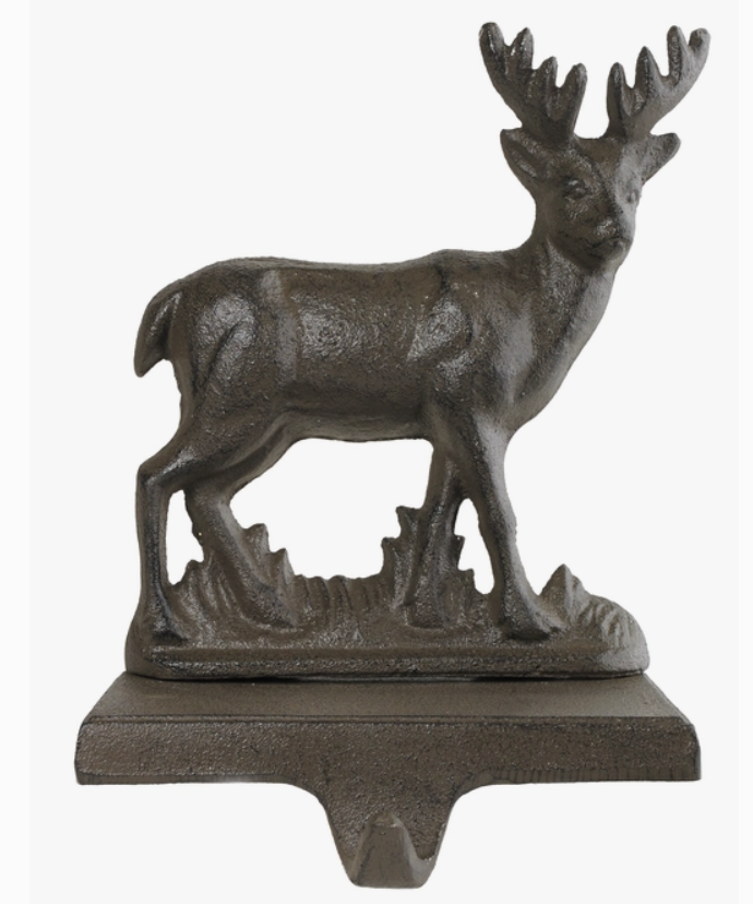 Iron Stag Stocking Holder