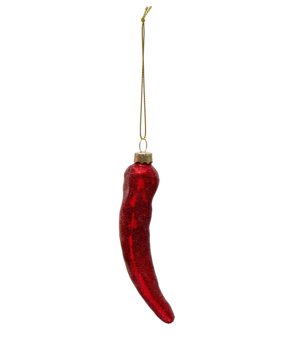 Glass Chili Pepper Ornament
