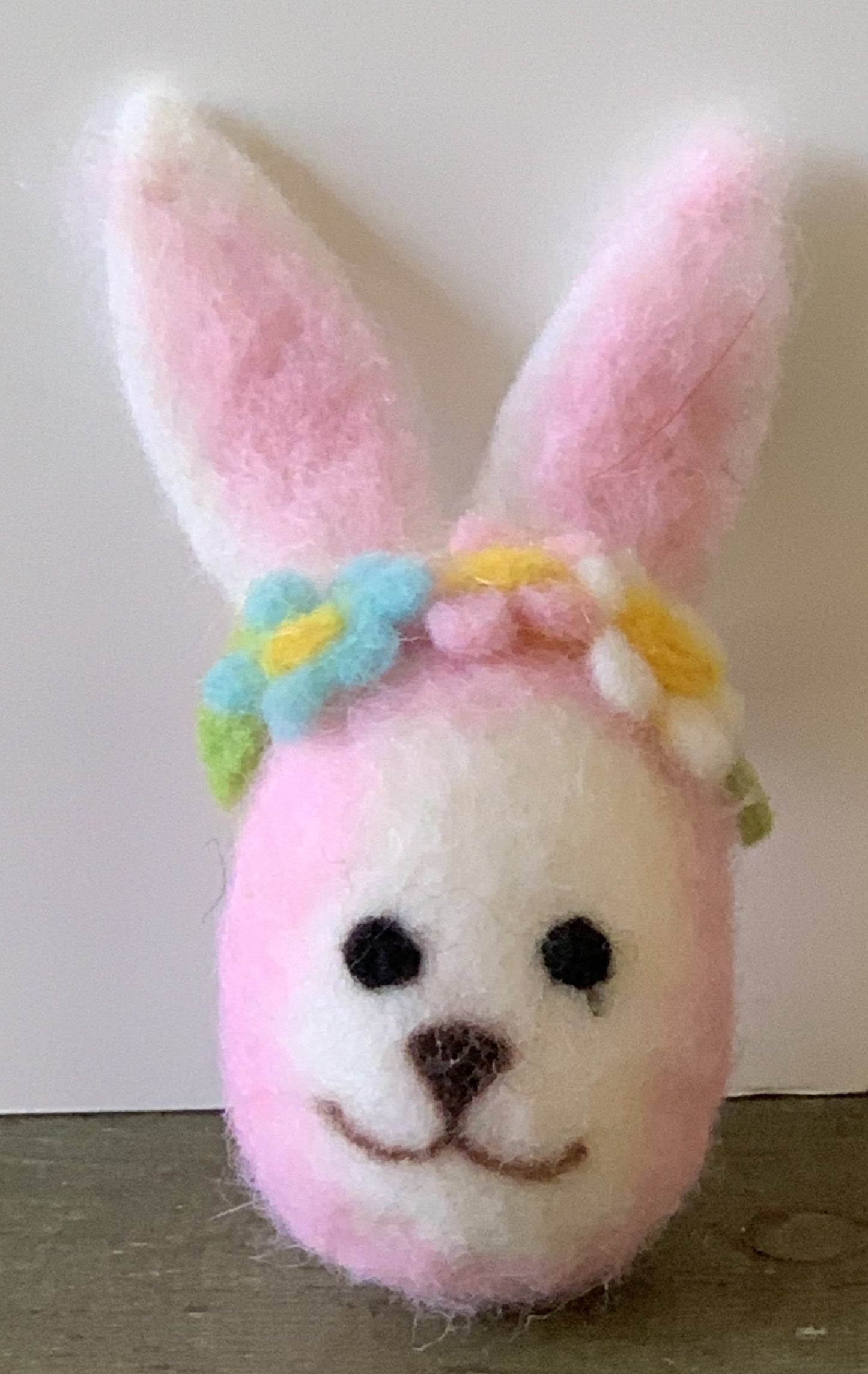 Felt Egg Shape Bunny ornament