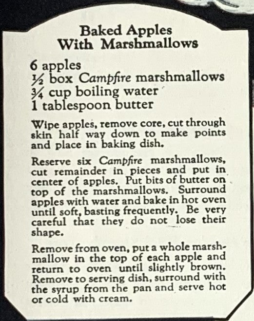 Campfire Mashmallows Ad