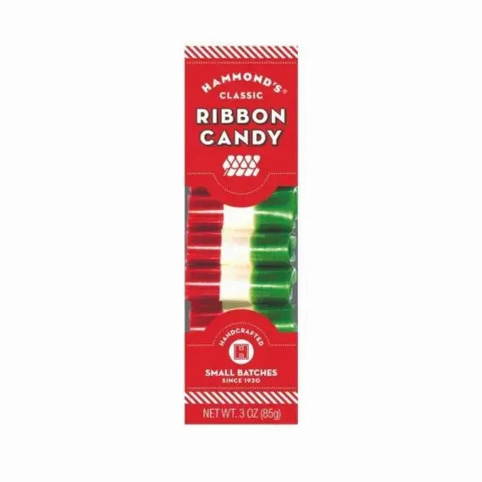 Holiday Ribbon Candy Cherry 3 oz