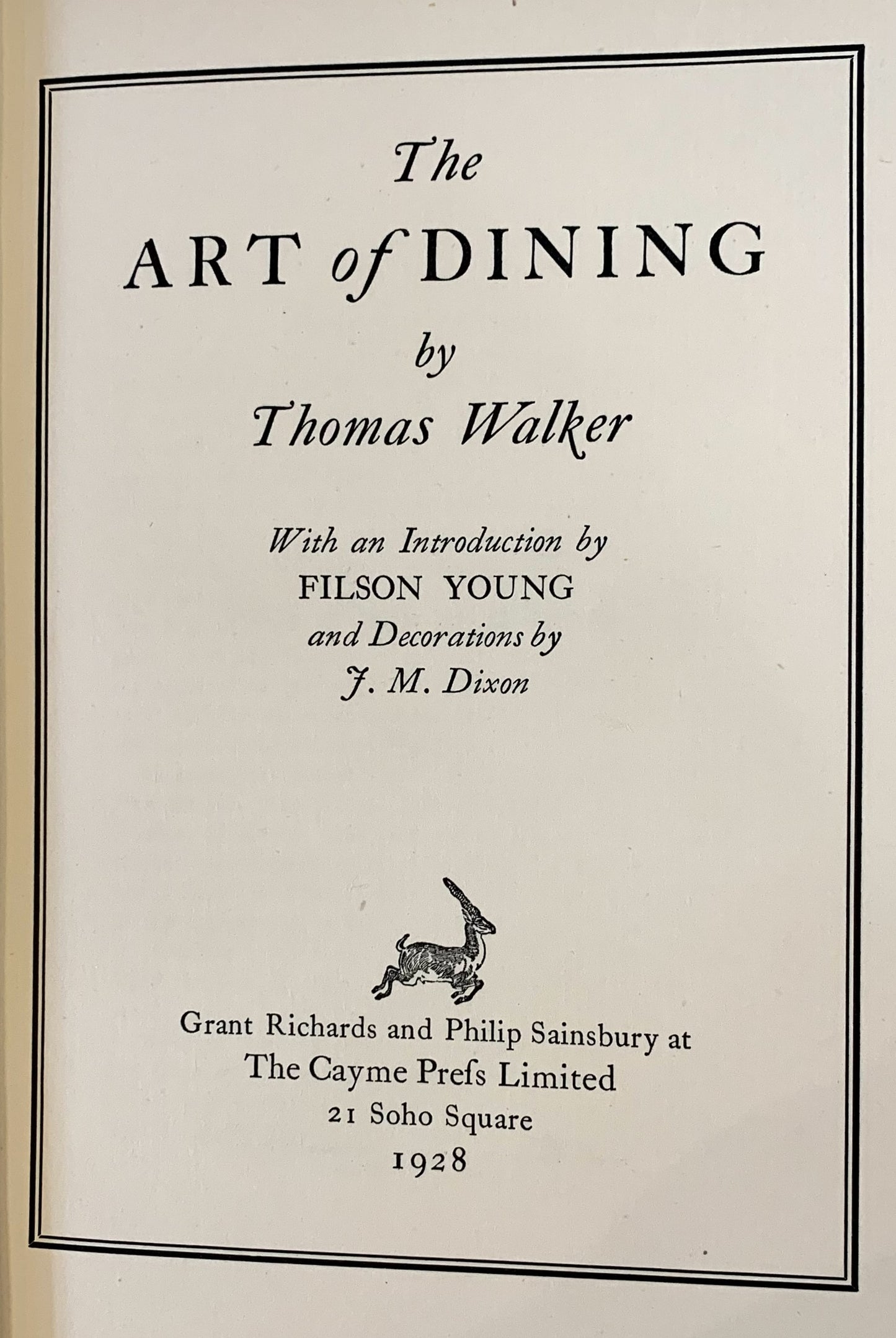 The Art of Dining
