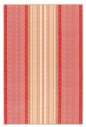 Framboise Ticking Multi Machine Washable Rug 2 x 3