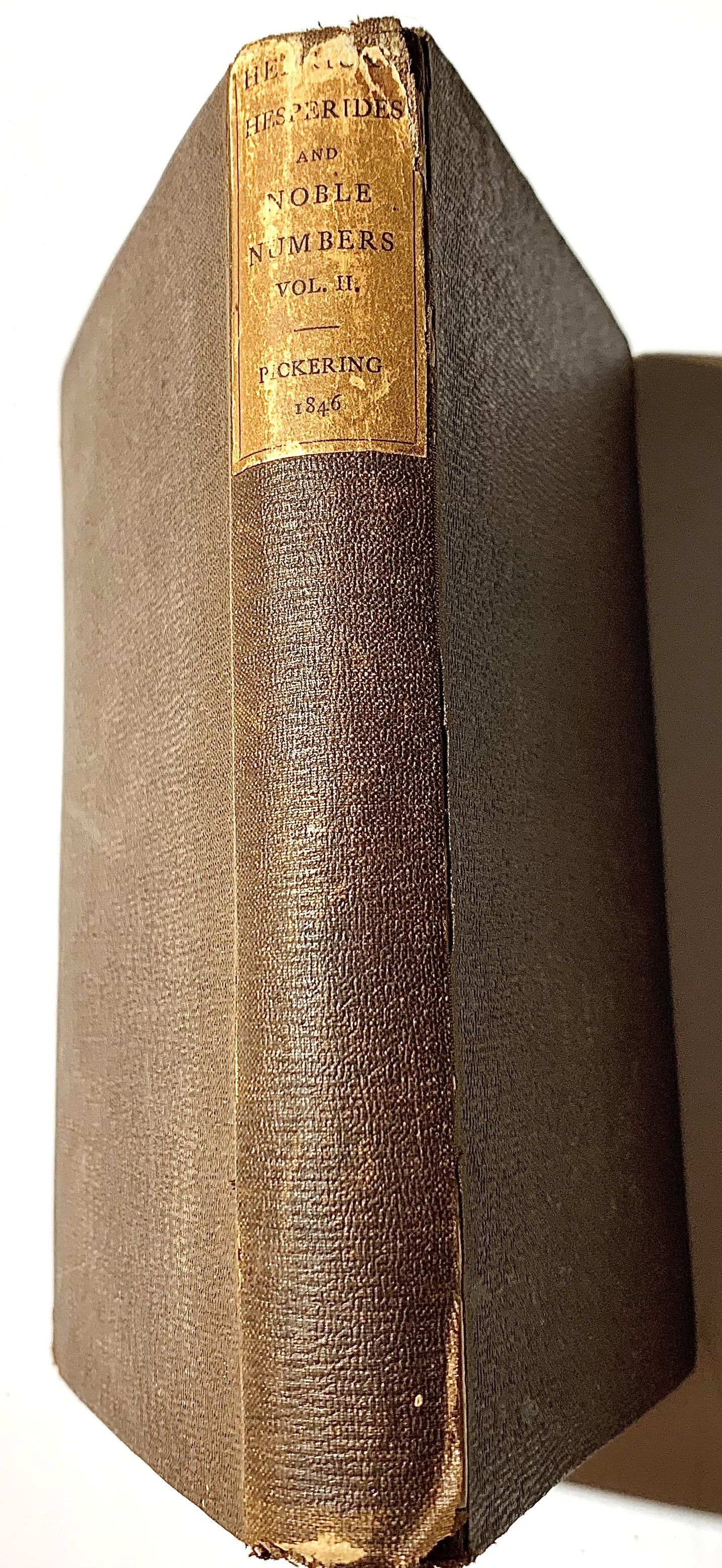 Hesperides or the Works both humane and Divine of Robert Herrick. In Two Volumes.