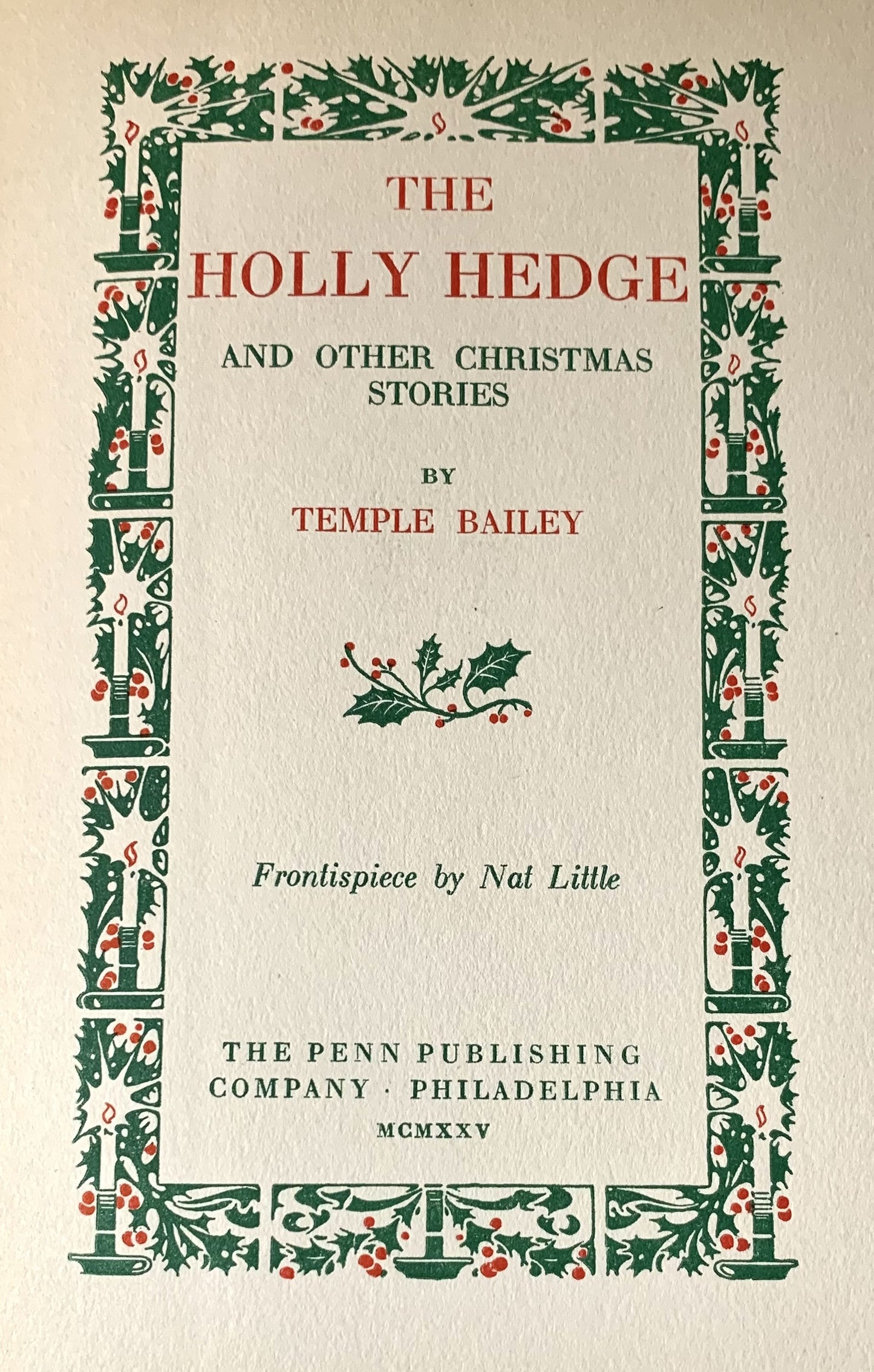 The Holly Hedge and Other Christmas Stories