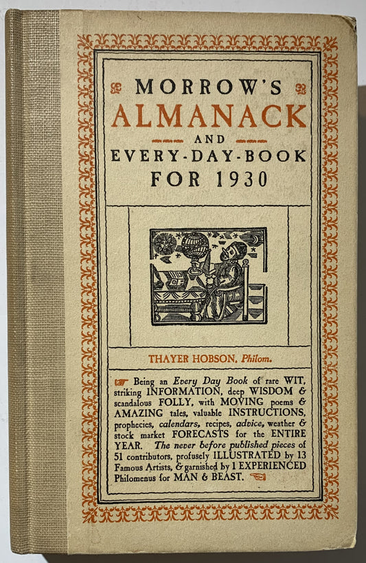 Morrow's Almanack and Every-Day-Book for 1930