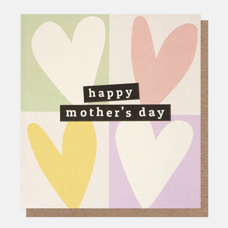 Multi Hearts Mother's Day Card
